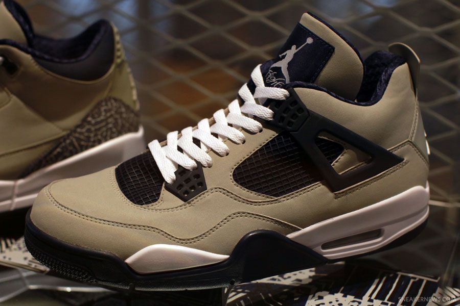 Travis Scott Air Jordan 4 Unreleased Olive Sample