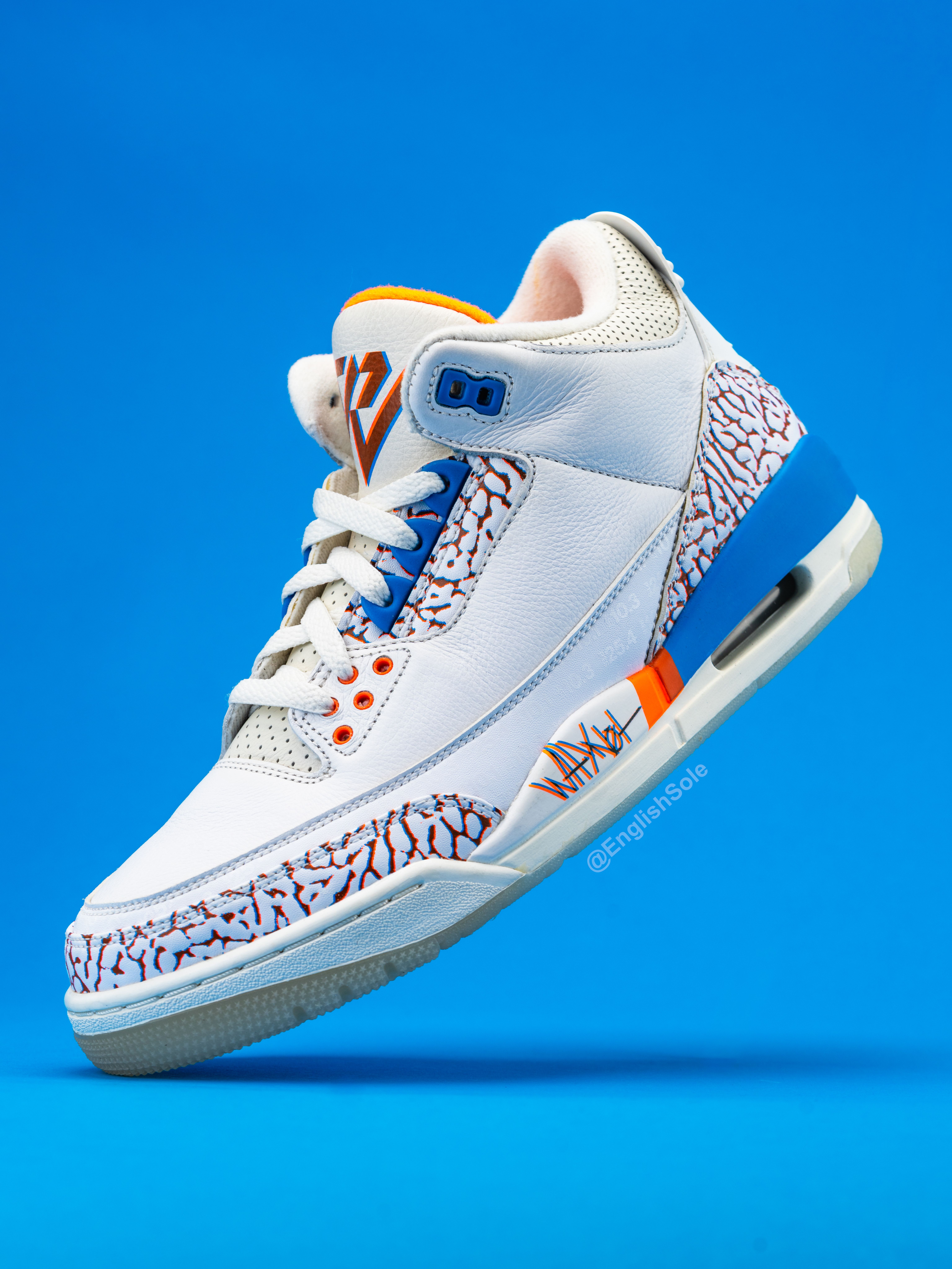Russell Westbrook’s “Mr. Triple Double” Air Jordan 3 PE Is Packed With Personal Details