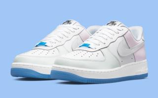 Color shift Air Force ones