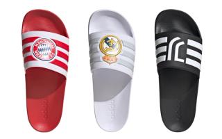 Adidas Celebrate European Football Powerhouses with Three-Pack Adilette Release