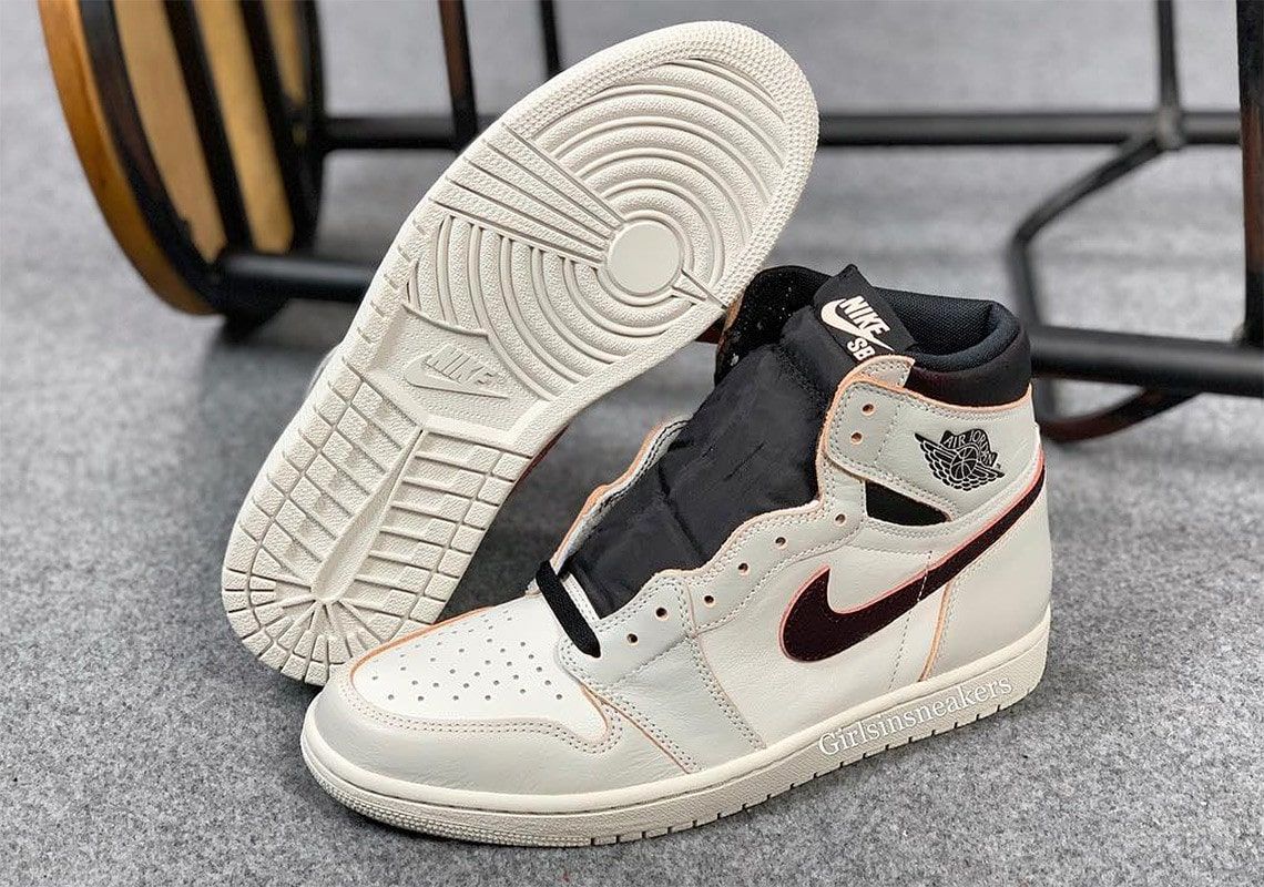 Air jordan 1 x store nike sb light bone