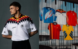 adidas 1994 USA World Cup™ retro football collection. Photo via Unisport Soccer.