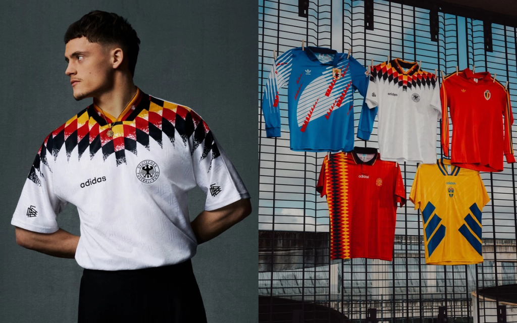 Adidas World Cup Archive Collection featuring reimagined silhouettes inspired by tournament heritage and past competition moments