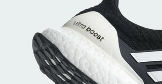 adidas embellished ultra boost show your stripes core black cloud white carbon release date aq0062 heel 1