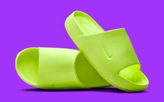 The Nike Calm Slide "Volt" is Now Available