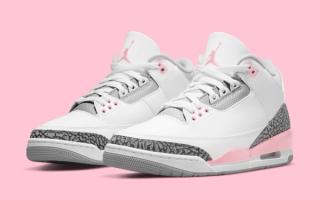 Speculative mock-up of the Air Jordan 3 “Neo Pink” retro (SKU: IX6149-100).