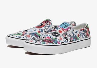 This Slip-On is Slapped with Historical Vans Logos