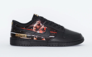 Supreme® x Martine Rose® x Mike Tyson x Nike Dunk Low (SKU: JA1868-001). Photo via @SupremeNewyork on Instagram.