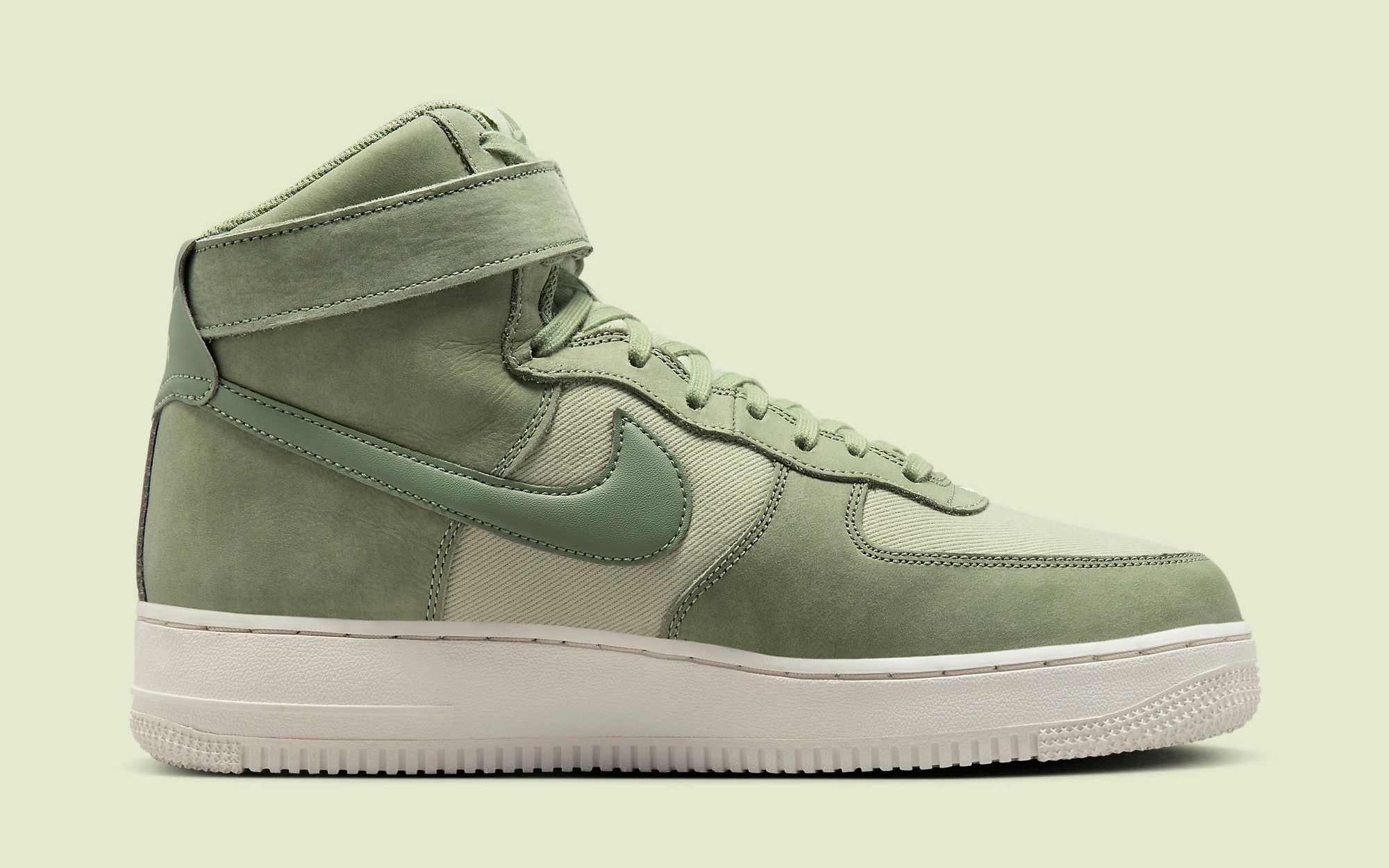 Nike air force high on sale green