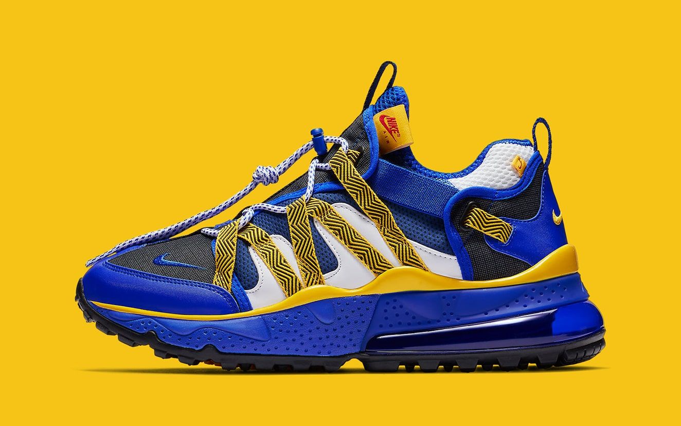 Available Now Nike Air Max 270 Bowfin in Warriors Colors