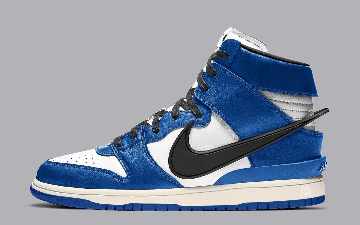 Nike Dunk High x Ambush Royal Blue. Nike Dunk High Ambush. Найк Dunk High. Nike Dunk High синие.