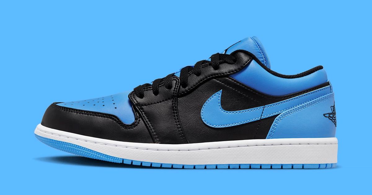 aj1 low university blue black