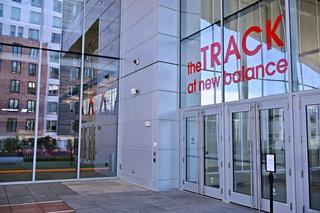 Outside the TRACK at New Balance in Boston, MA.