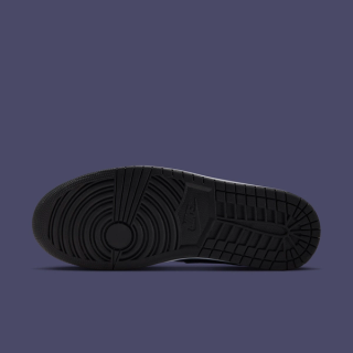 Men's Space Jam x Air Jordan 1 Mid "Black/Varsity Blue" (SKU: IX6374-001). Photo via Nike.