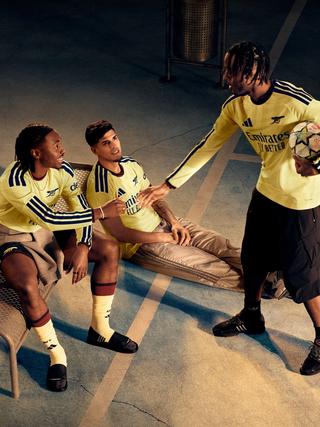 Arsenal 26/27 Third kit by adidas. Photo via adidas.