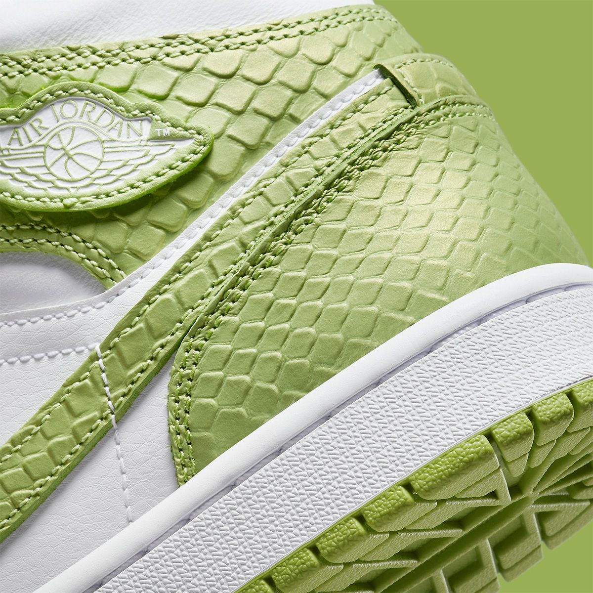 Jordan 1 best sale mid green dames