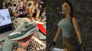 Lara Croft Raids the Latest .SWOOSH Nike Air Max 1 ‘Poly’