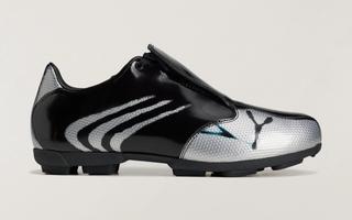 CHITO x adidas Y-3 F50 TUNIT AOP "Black/Silver" (SKU: KH6855). Photo via adidas.