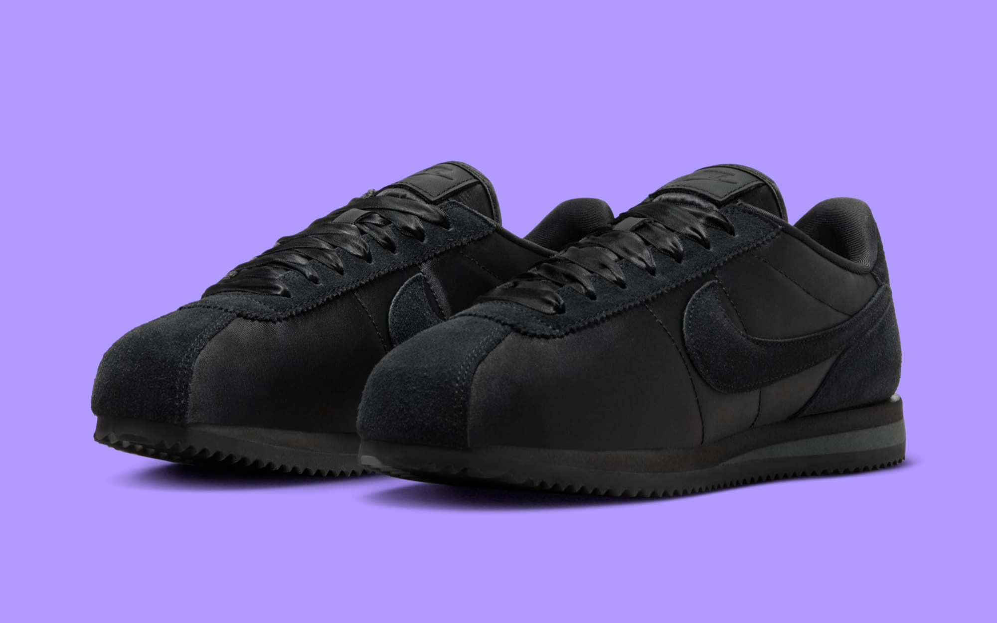 nike unnoticeable edition shoes chicago downtown store |  OdegardcarpetsShops° | The Womens Nike Cortez Textile Appears In Triple  Black