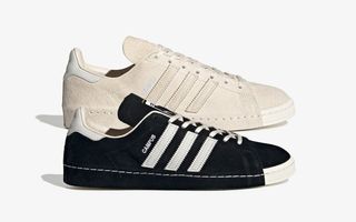 recouture x adidas slavery campus 80s black white release date