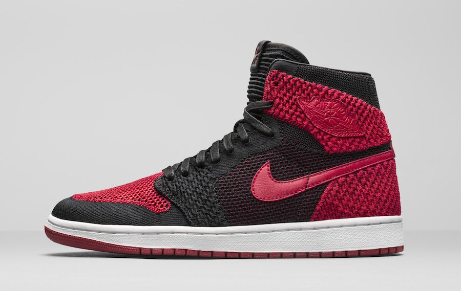 Jordan 1 flyknit outlet bred on feet