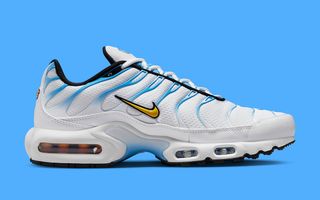 Available Now // Nike Air Max Plus “White/University Blue” | House of Heat°