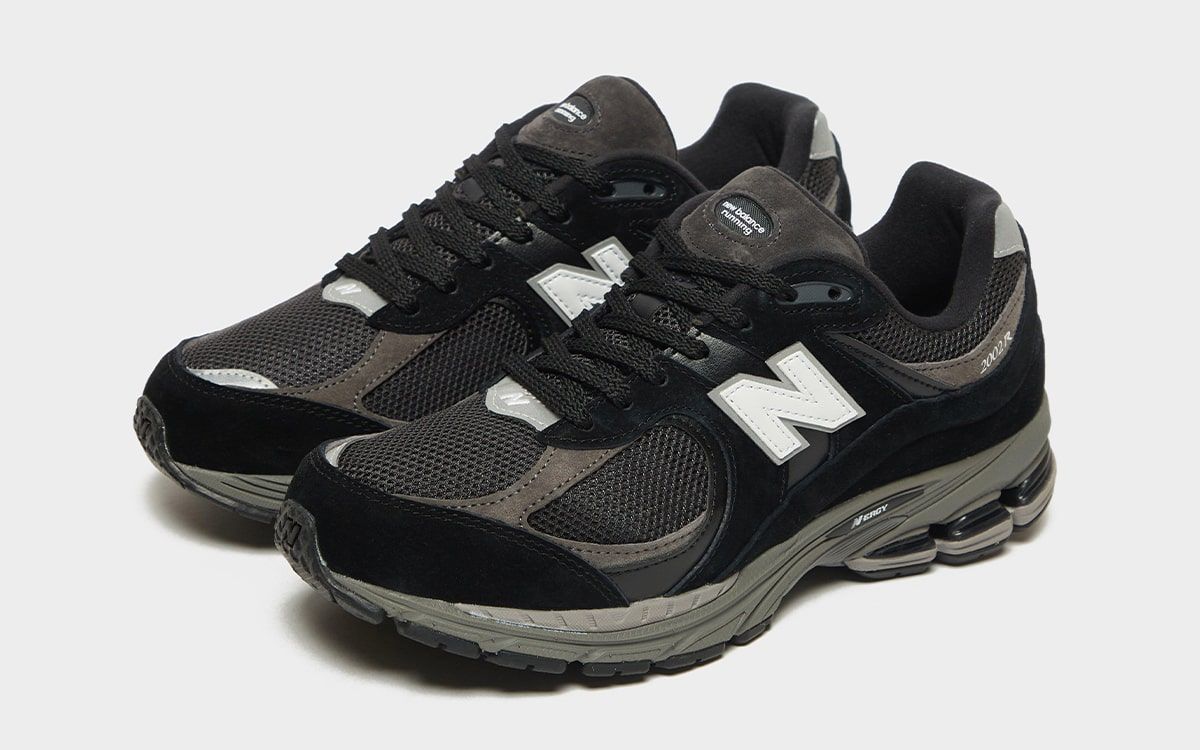 Black and Grey New Balance Sneakers That Bring the Heat All Night Long