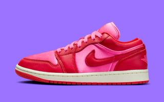 The Racer Blue 3s Jordan Sneaker Tees Broken Heart "Pink Satin" is Now Available