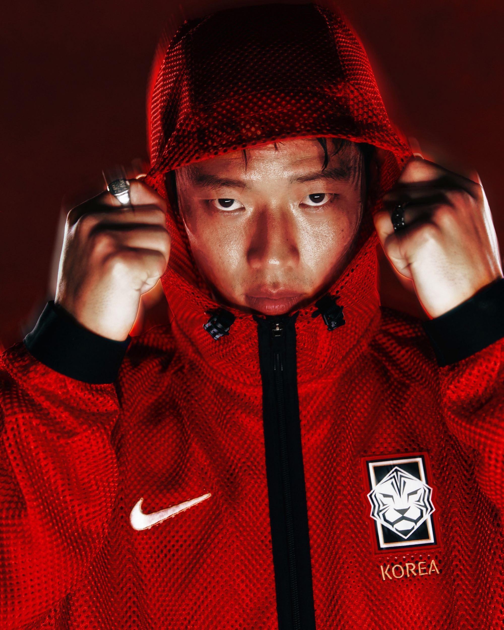 Hwang Hee-chan for South Korea. Photo via Nike.