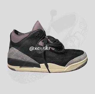 A Ma Maniére x Air Jordan 3 "Black" Releases July 2024