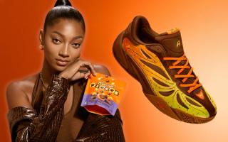 The Reebok Angel Reese 1 Just Got a Full Reese's Pieces Makeover