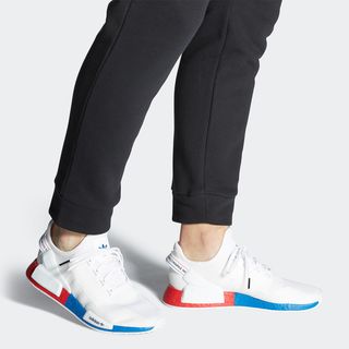 adidas 26.5cm nmd v2 white royal blue red fx4148 release date info 5