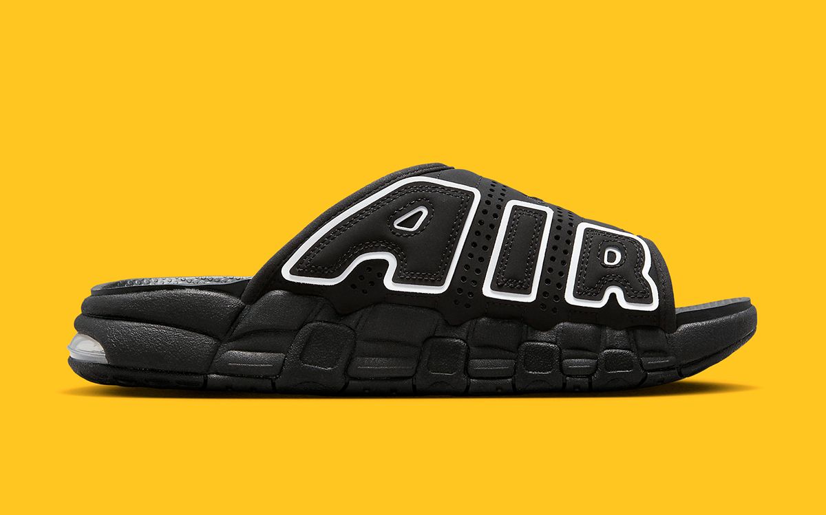 Available Now // Nike Air More Uptempo Slide | House of Heat°