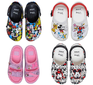 New Mickey Mouse & Friends Crocs collection for Adults and Kids.
