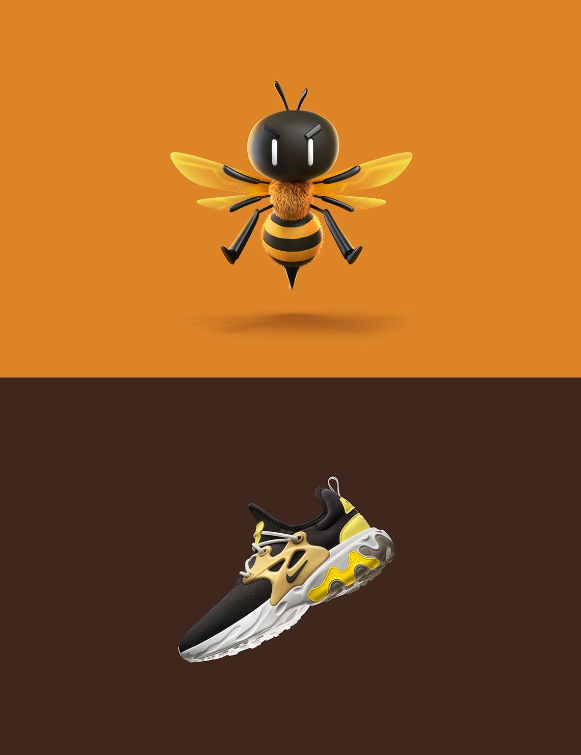 Nike react brutal honey online