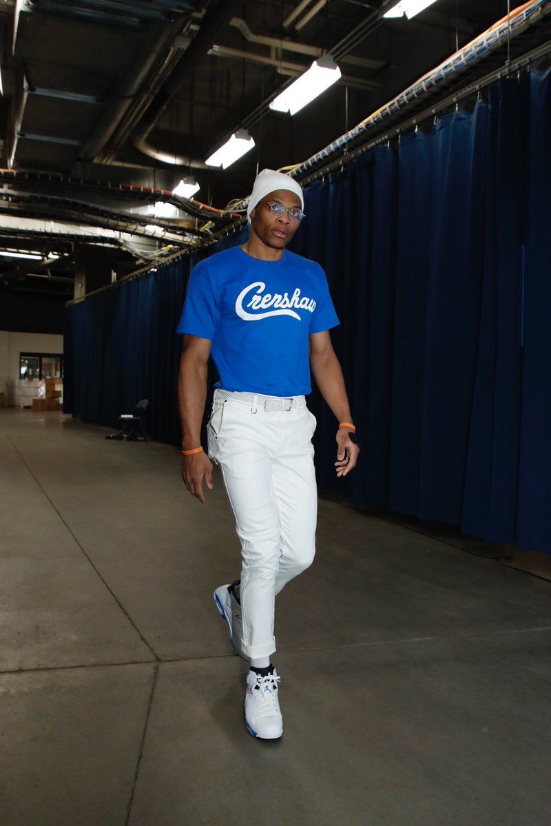 Russell Westbrook // Air Jordan 6 "Sport Blue"