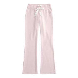 Hollister x Crocs Bootcut Sweatpants collaboration in "Pink Milk."