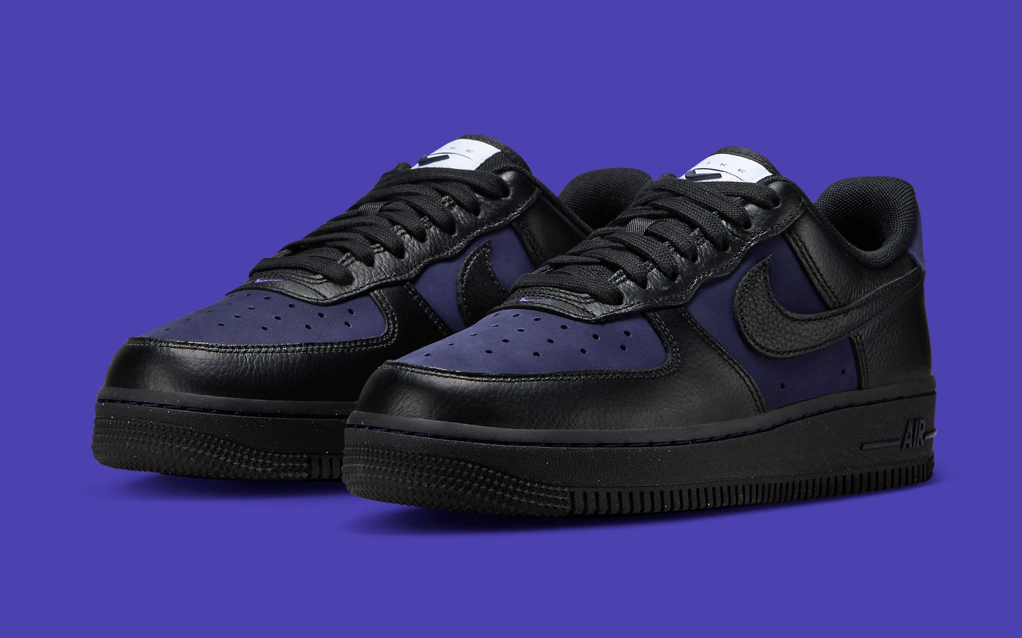 Purple and Black Dress This Premium Air Force 1 Low