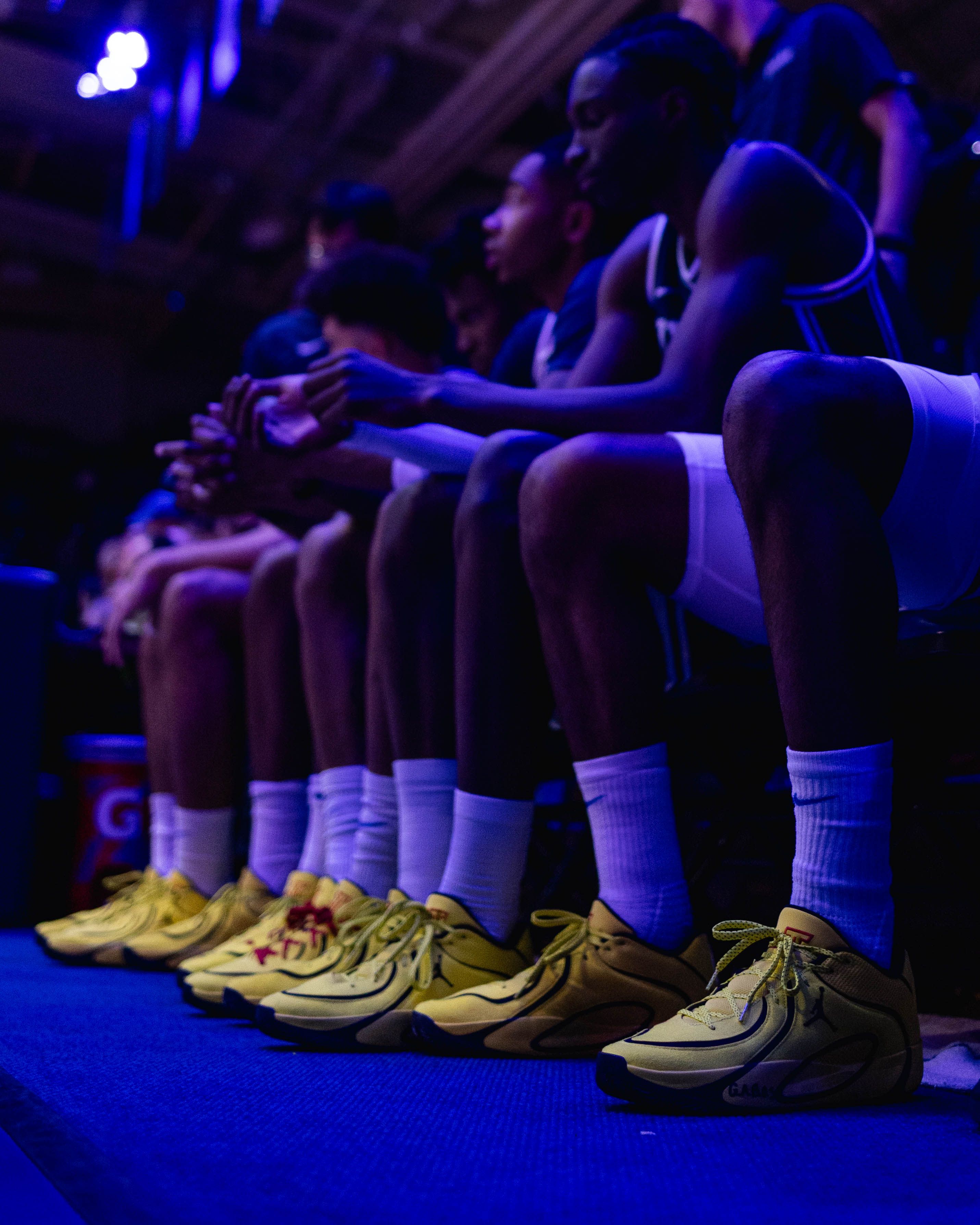 Duke Basketball Rocks Jordan Tatum 4 in "Sonic Yellow"