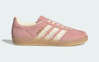 The Adidas Gazelle Indoor Dresses Up With Delicate Frills