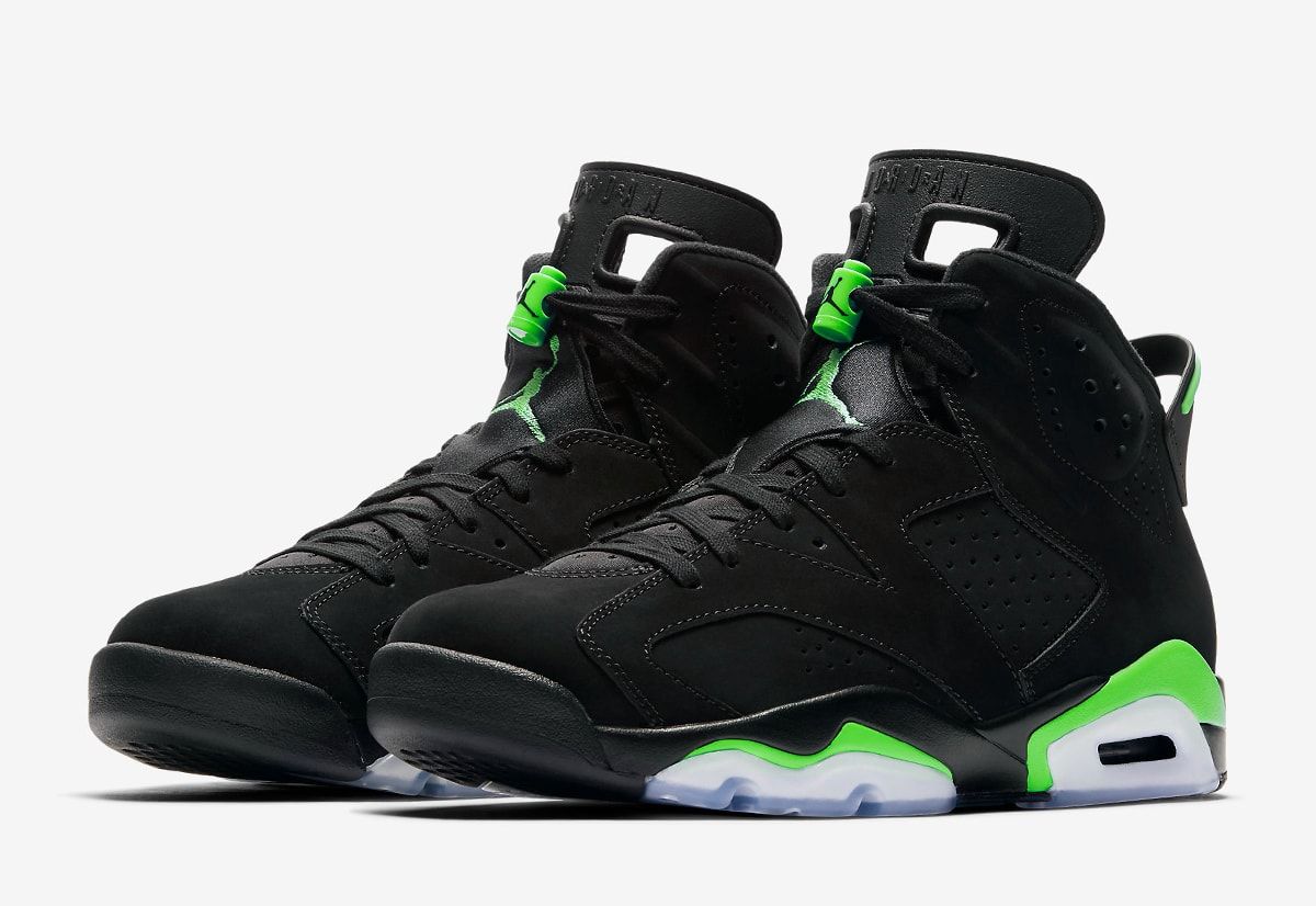 Jordan 6 electric hotsell green