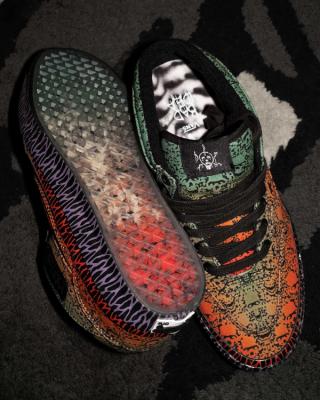 OTW by Vans x Bad Idea by CHITO Half Cab 33 featuring artwork by Seoul's Wreckpack. Photo via Vans.