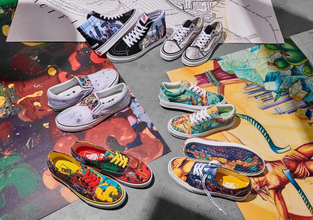アート・デザイン・音楽 VANS BOOK MOCA x Vans Holiday 2021 Collection Celebrates Californian Art