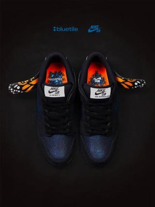 Detailed Looks at the Bluetile Skateboards x Nike SB Dunk Low
