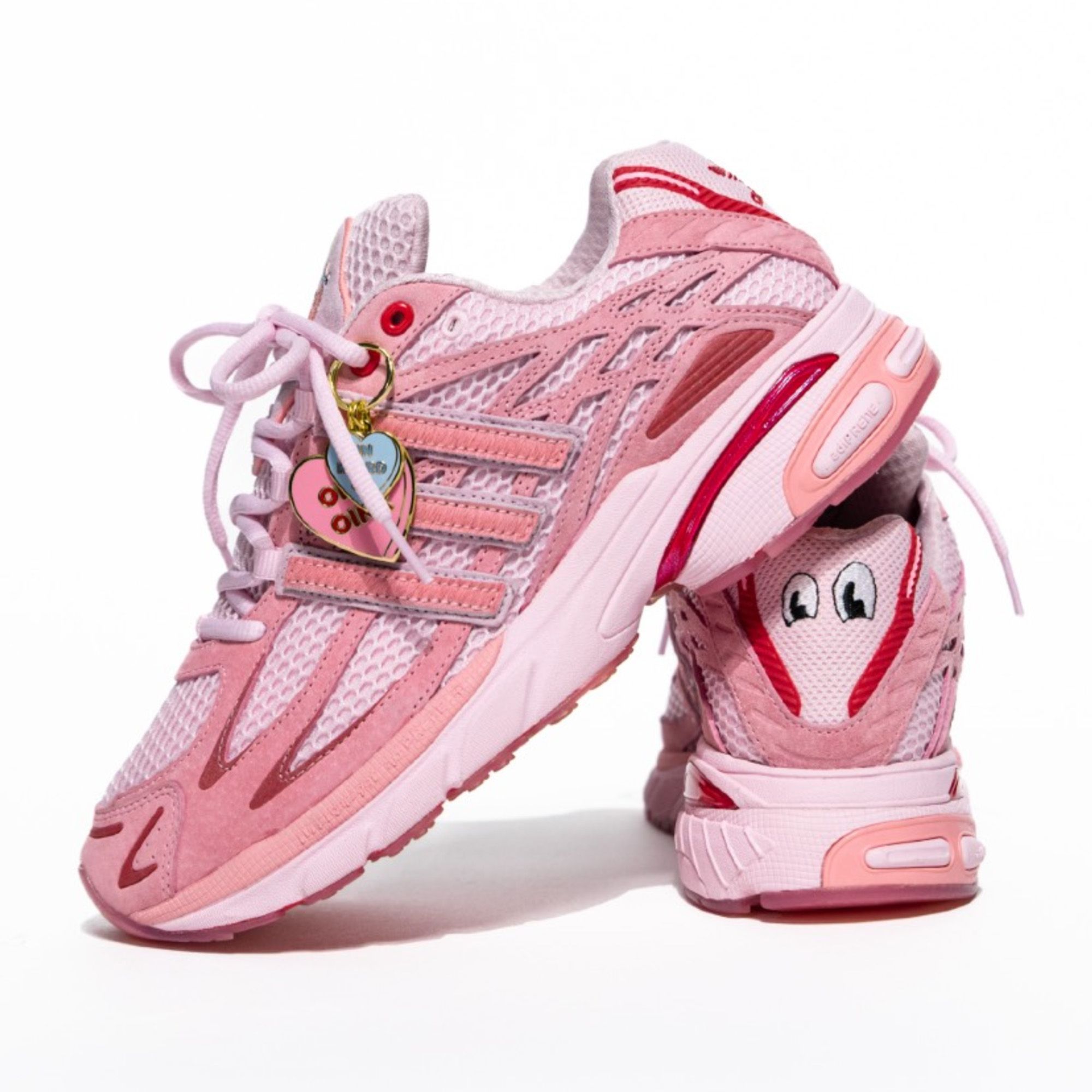 adidas gazelle silver green womens UNHEARDOF X ADIDAS BLISS BLUE "PORK CHOP PIGGY RUNNER"  Unheardof Brand