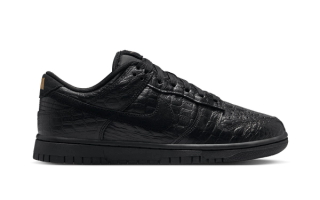 Nike Dunk Low "Black Croc"