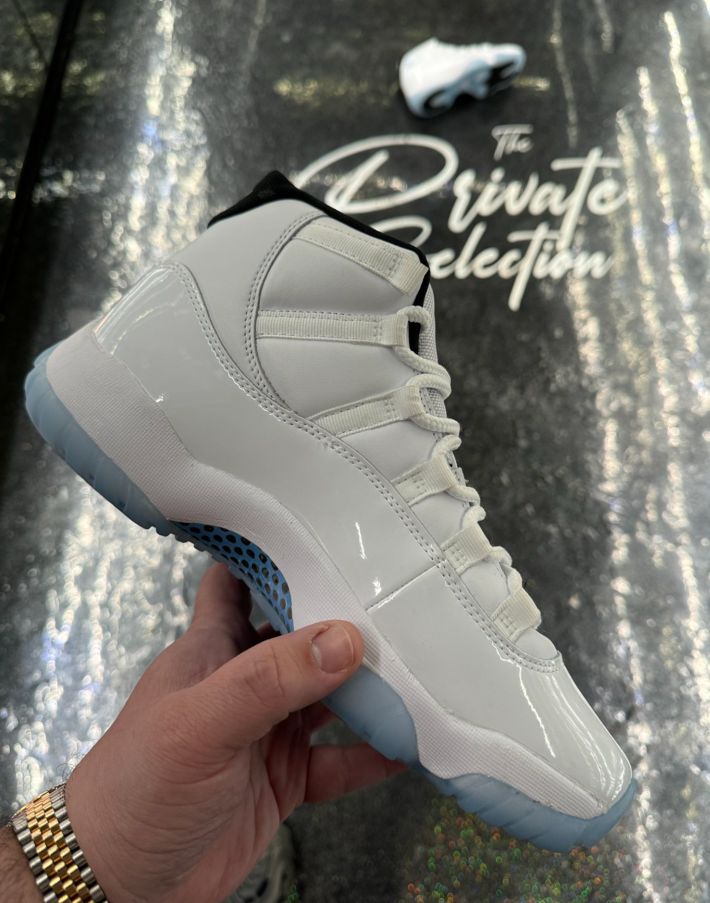 Legend Blue Jordan 11s For Girls Jordans 11 Columbia On Sale