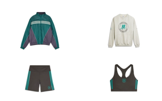 Sporty & Rich x Adidas Originals "Pure Teal" Collection.