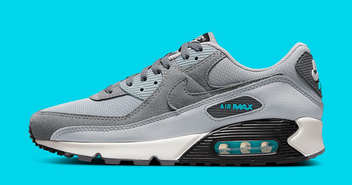 The Nike Air Max 90 Appears in Grey, Black and Aqua | House of Heat°