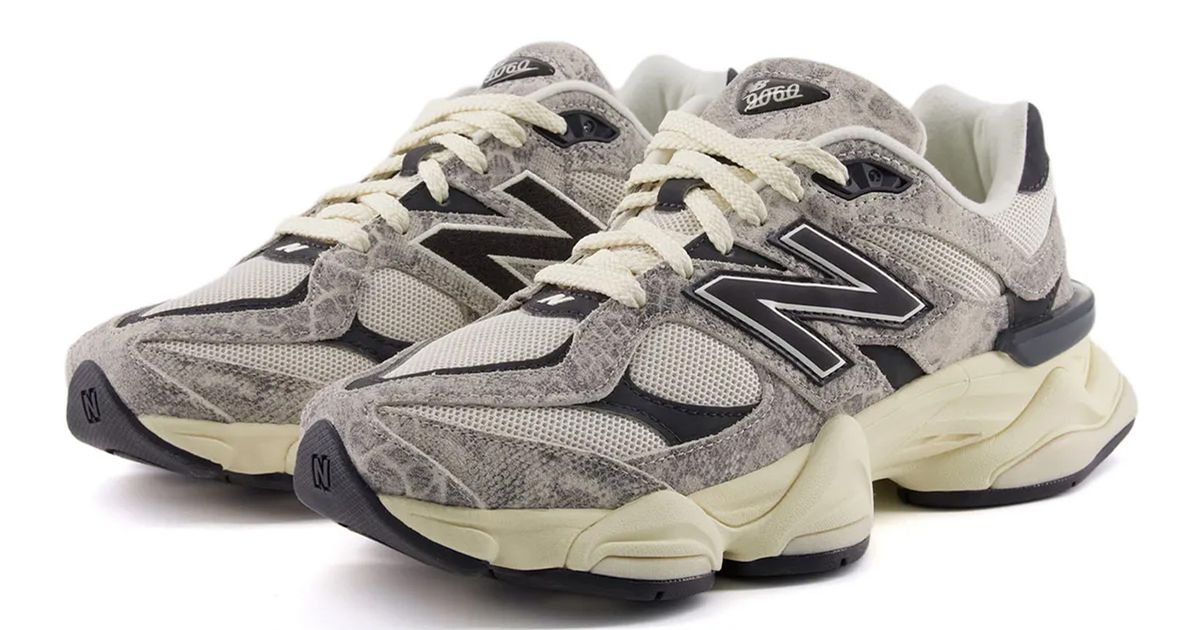 New Balance 9060 “Suede Snake” Celebrates the Lunar New Year 